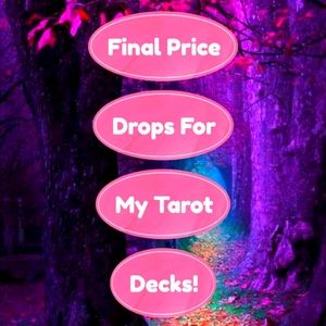 💥Final Price Drops For My Oracle/Tarot Cards!💥